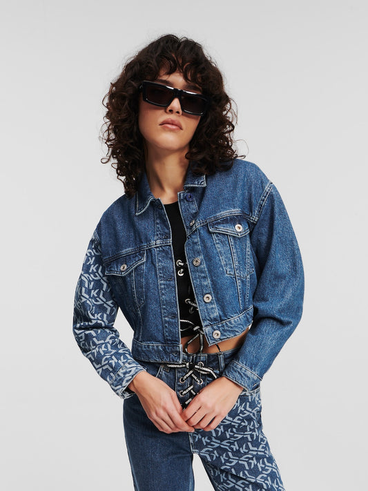 Jachetă Denim KARL LAGERFELD JEANS
